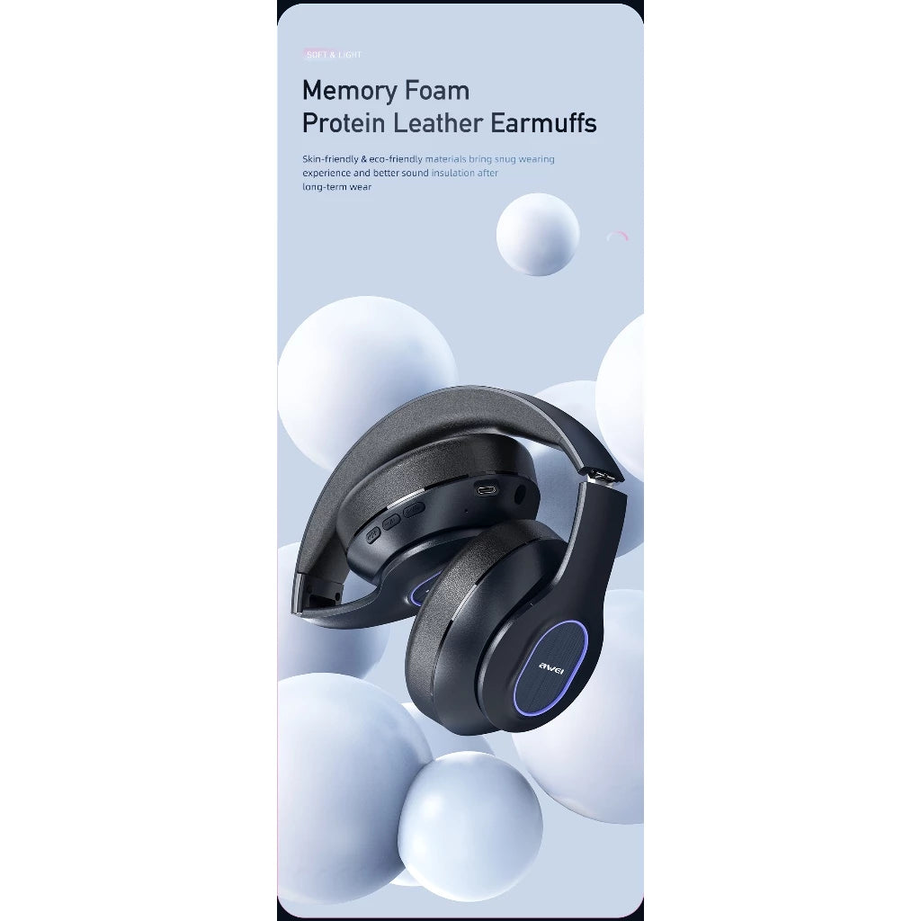 Awei A100BL Wireless Bluetooth Gaming Headset