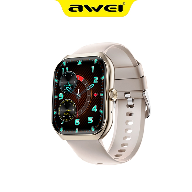 Awei H46 AMOLED Bluetooth Calling Smartwatch