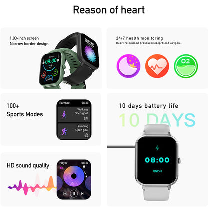 Awei H25 Bluetooth Calling Smartwatch