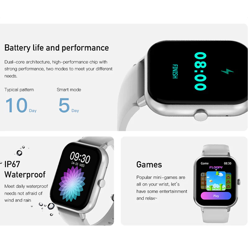 Awei H25 Bluetooth Calling Smartwatch