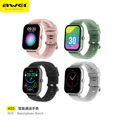 Awei H25 Bluetooth Calling Smartwatch