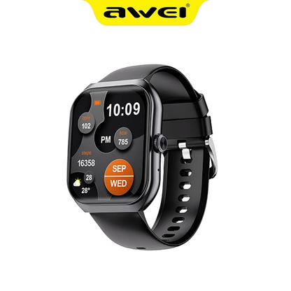 Awei H46 AMOLED Bluetooth Calling Smartwatch