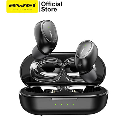 Awei T16 TWS Wireless Earbuds with Dual Mic