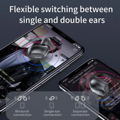 Awei T16 TWS Wireless Earbuds with Dual Mic