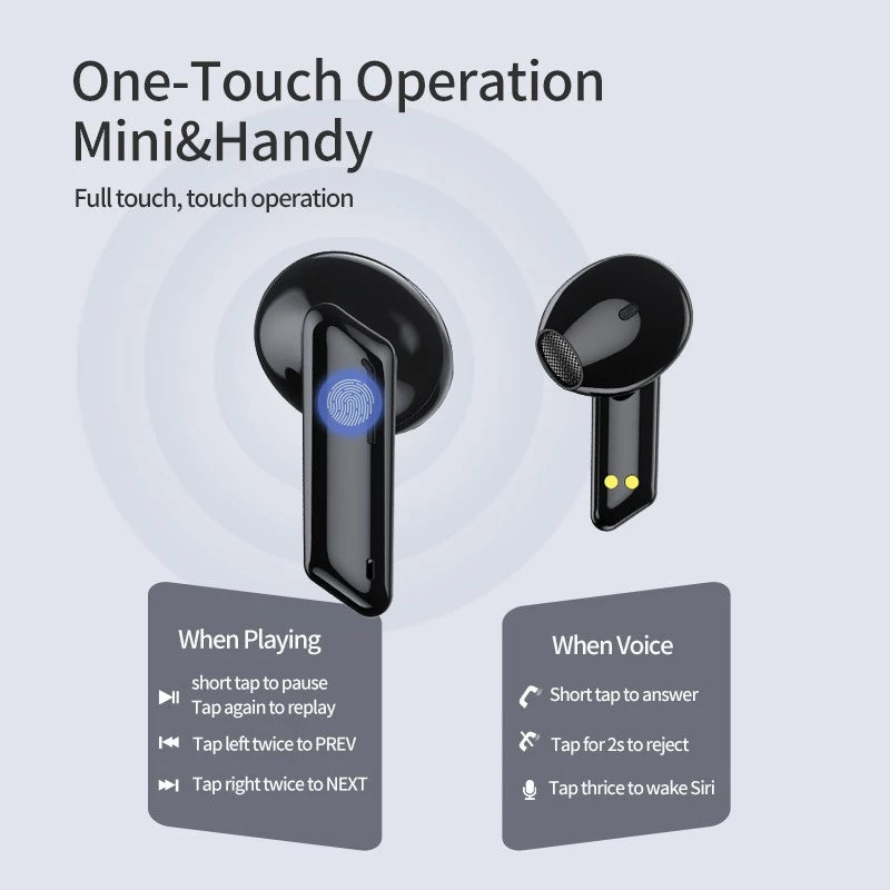 Awei T36 Wireless Bluetooth 5.3 Earbuds with Microphone