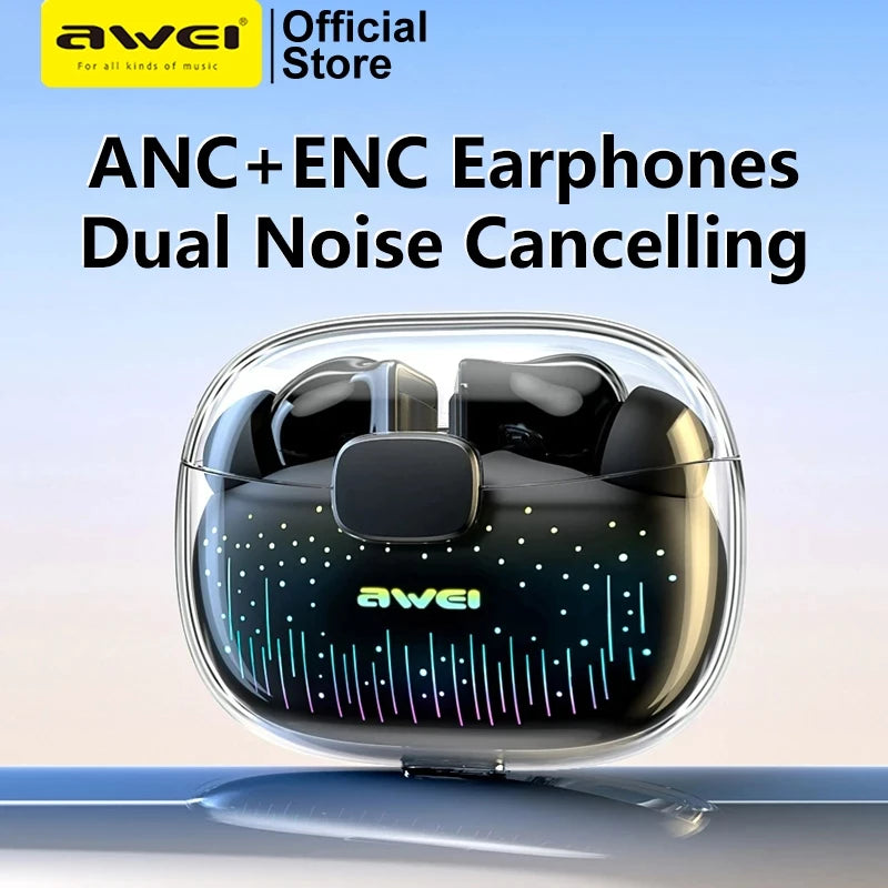 Awei T52 ANC True Wireless Bluetooth Earbuds