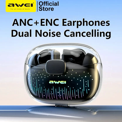 Awei T52 ANC True Wireless Bluetooth Earbuds