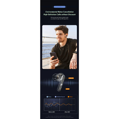 Awei T52 ANC True Wireless Bluetooth Earbuds