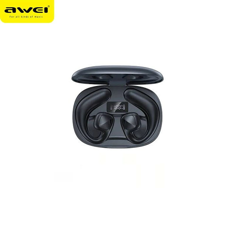 Awei T67 Air Conduction Bluetooth 5.3 Earbuds with Mic