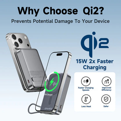 Awei MagX Magnetic PowerBank